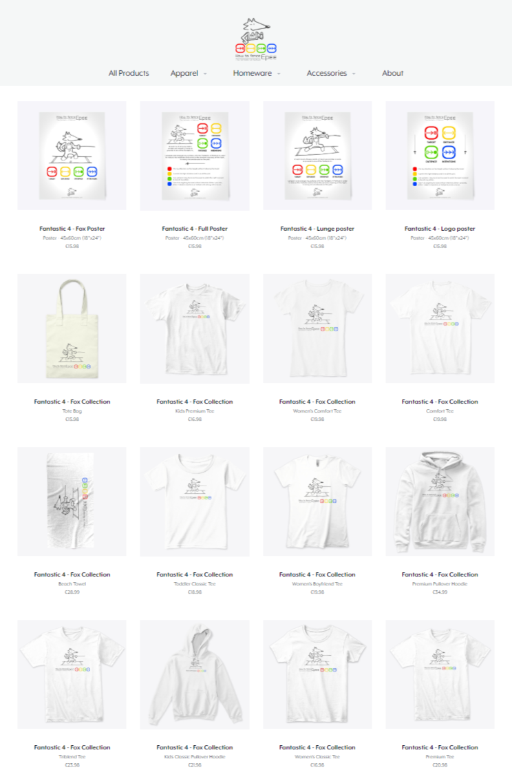 Purchase the book How to fence Epee The fantastic 4 method